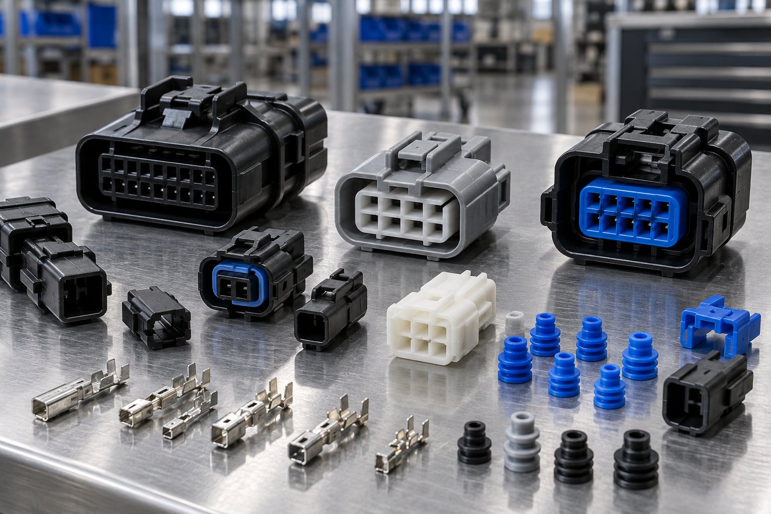 Automotive connectors and terminals